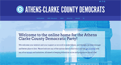 Desktop Screenshot of clarkedemocrats.com